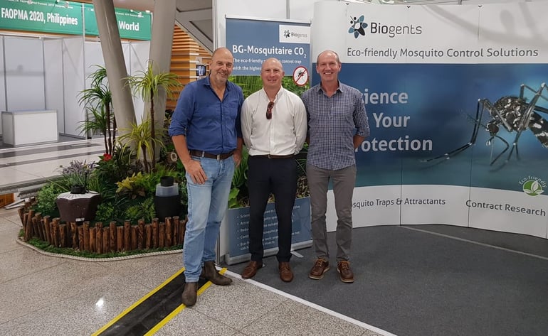 Biogents mosquito traps at FAOPMA2019 Daejeon