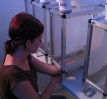 Biogents BG-Cage for testing mosquito repellents